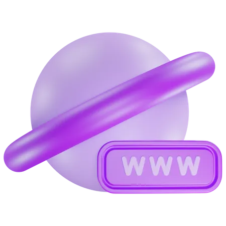 Www  3D Icon