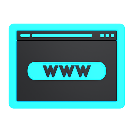 Www  3D Icon