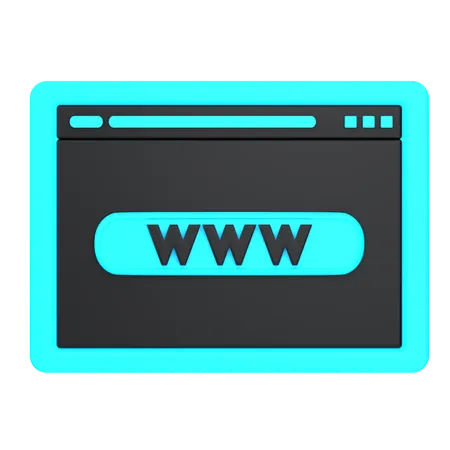 Www  3D Icon