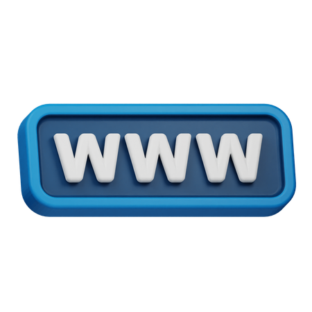 WWW  3D Icon