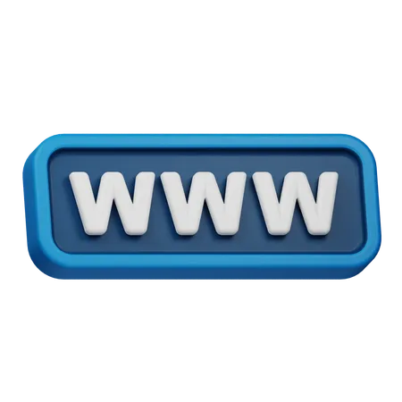 WWW  3D Icon