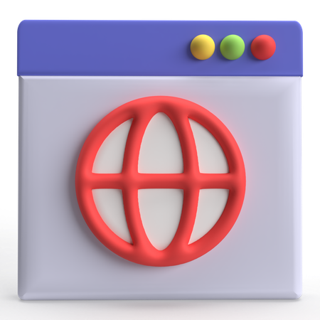 WWW  3D Icon