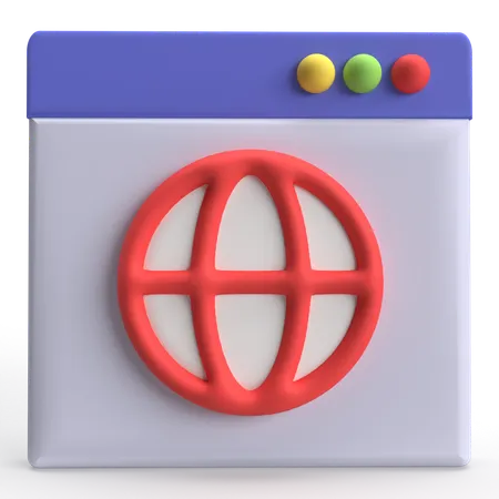 WWW  3D Icon