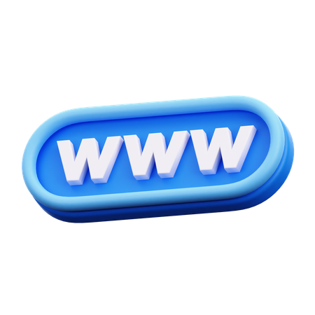 Www  3D Icon