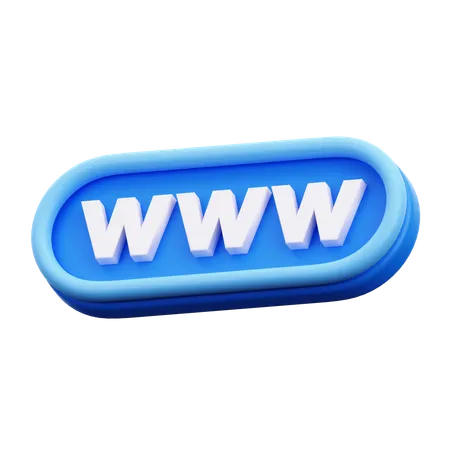 Www  3D Icon