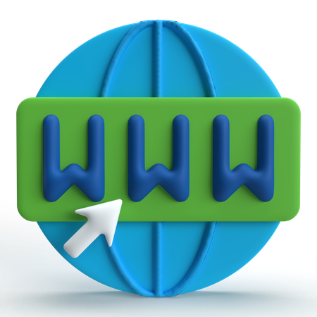 WWW  3D Icon