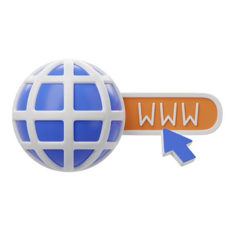 Www  3D Icon