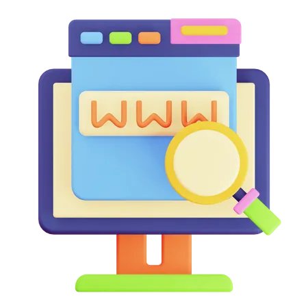 Www  3D Icon