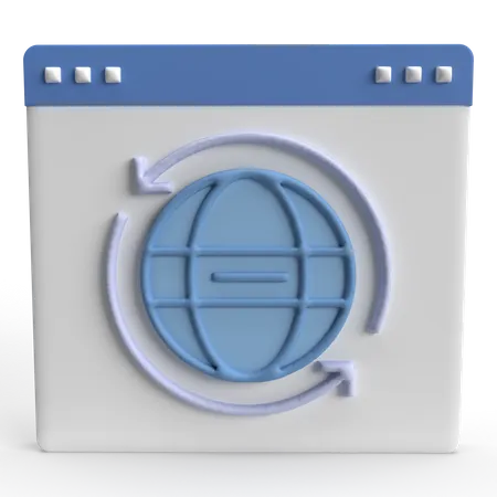 WWW  3D Icon