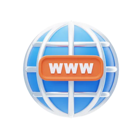 Www  3D Icon