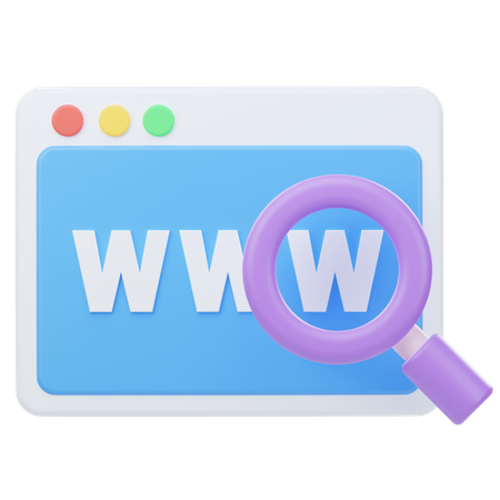 WWW  3D Icon