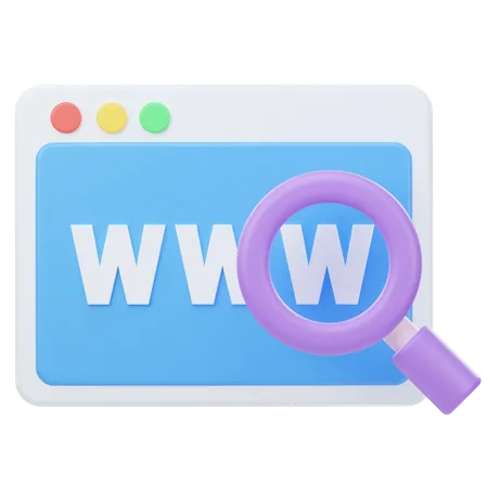 WWW  3D Icon