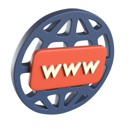 Www  3D Icon