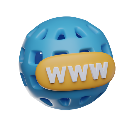 Www  3D Icon