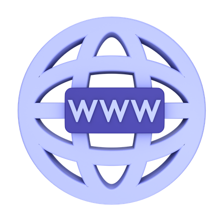 Www  3D Icon