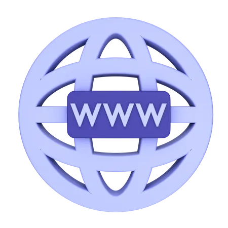 Www  3D Icon