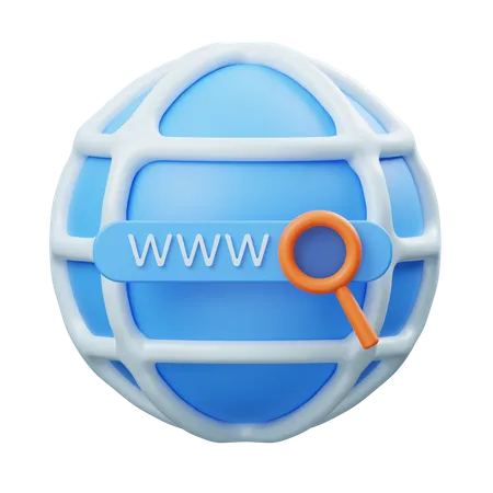 Www  3D Icon