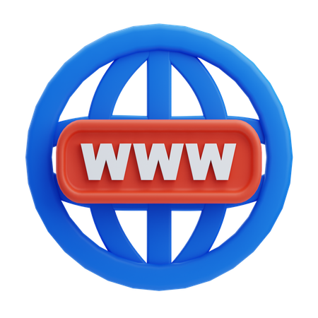 Www  3D Icon