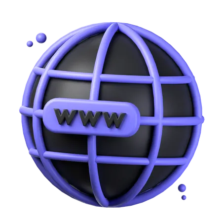 Www  3D Icon