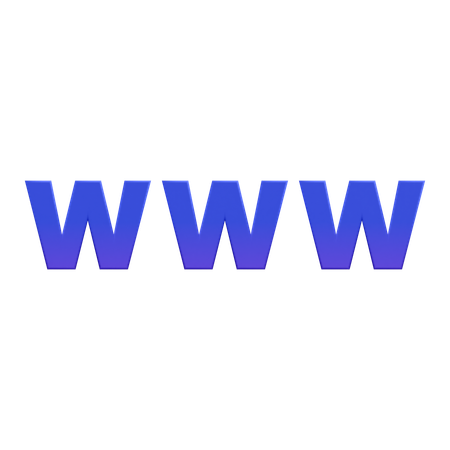 Www  3D Icon