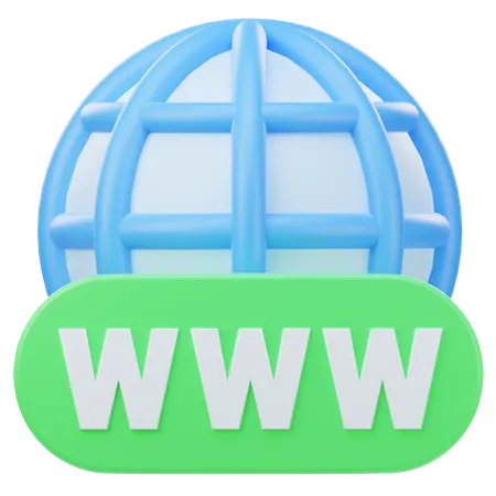 WWW  3D Icon