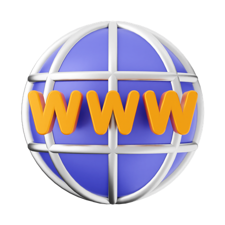 Wwwinternet  3D Icon