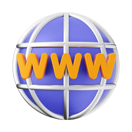 Wwwinternet  3D Icon