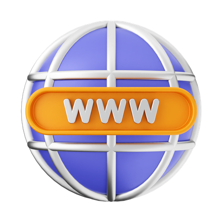 Wwwinternet  3D Icon