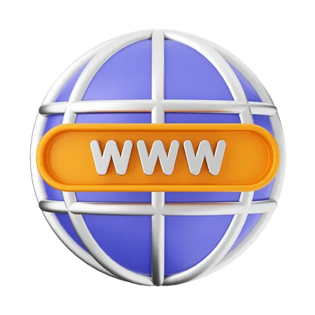 Wwwinternet  3D Icon