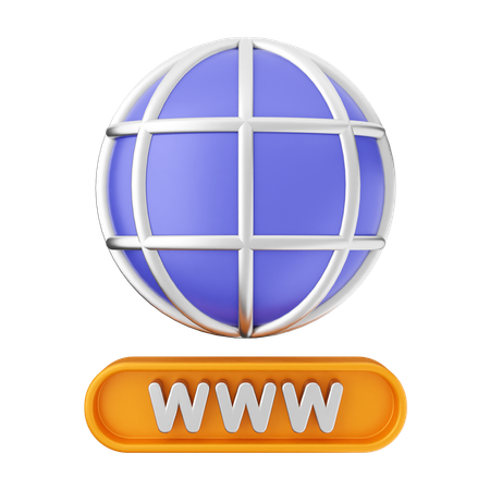 Wwwinternet  3D Icon