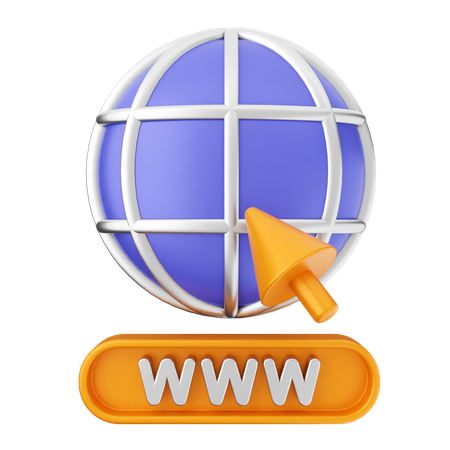 Wwwinternet  3D Icon