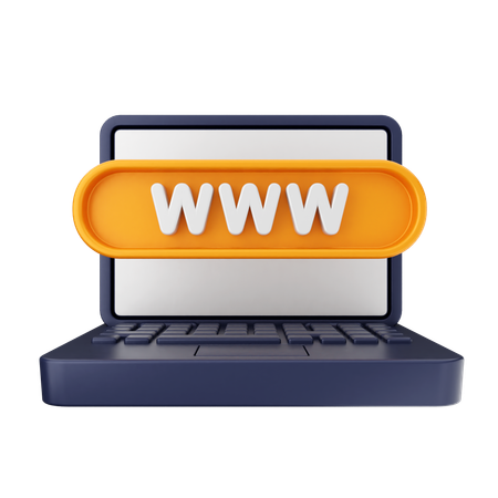 Www Internet  3D Icon