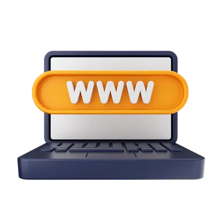 Www Internet  3D Icon