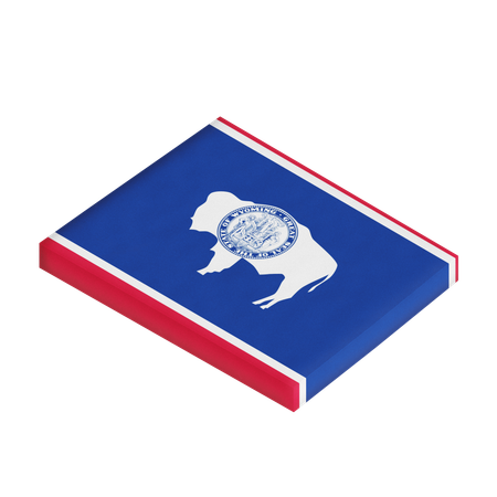 Wyoming  3D Icon