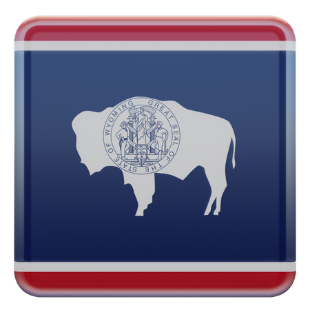 Wyoming Flag  3D Flag