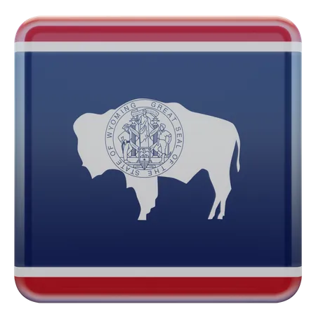 Wyoming Flag  3D Flag