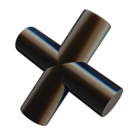 X  3D Icon