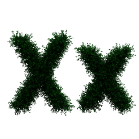 X  3D Icon