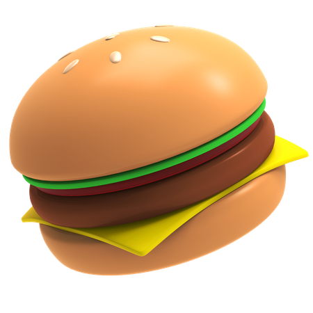 X-Burger 3D Icon