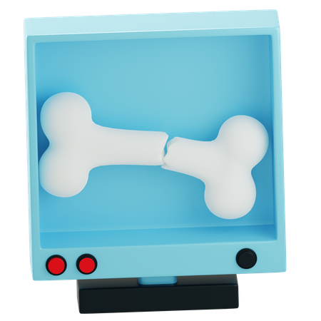 X線  3D Icon