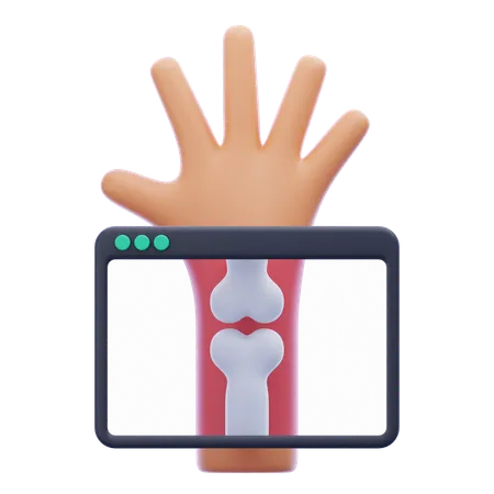 X Ray  3D Icon