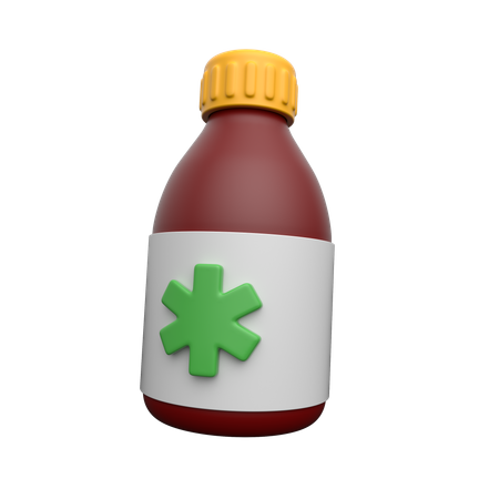 Xarope  3D Icon