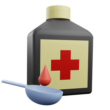 Xarope  3D Icon