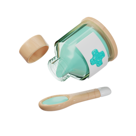 Xarope  3D Icon
