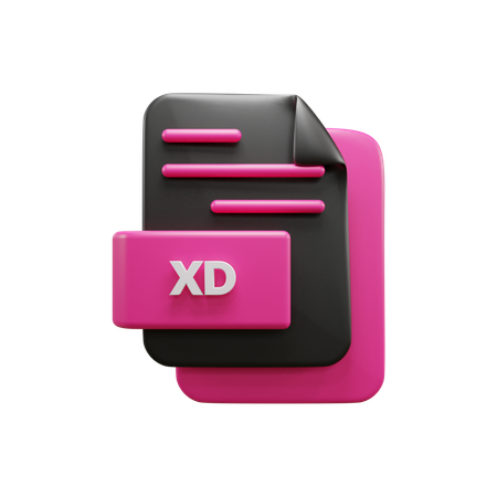 Xd-Datei  3D Icon