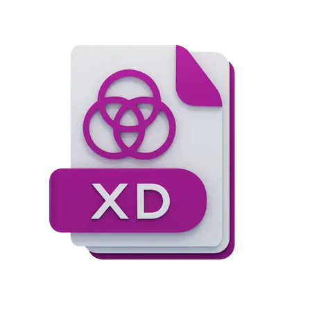 Xd File  3D Icon