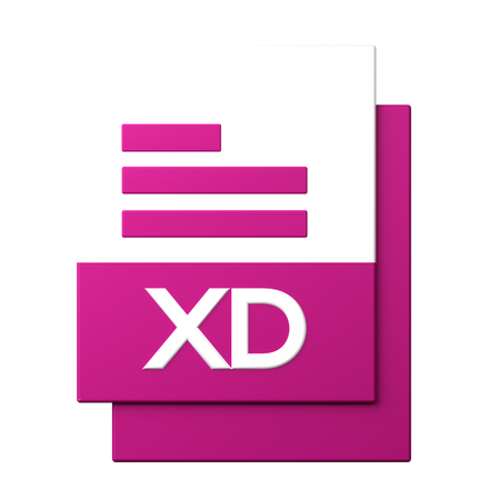 XD File  3D Icon