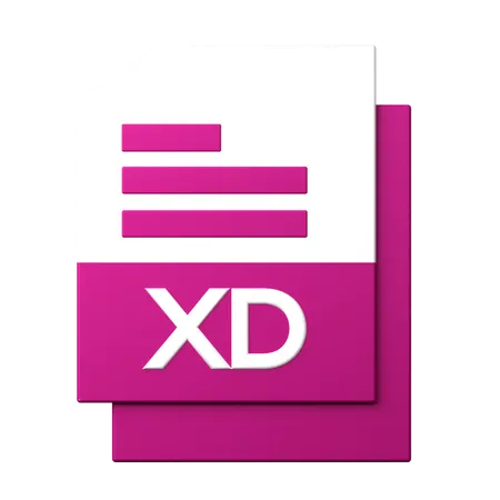 XD File  3D Icon