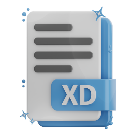 Xd FILE  3D Icon