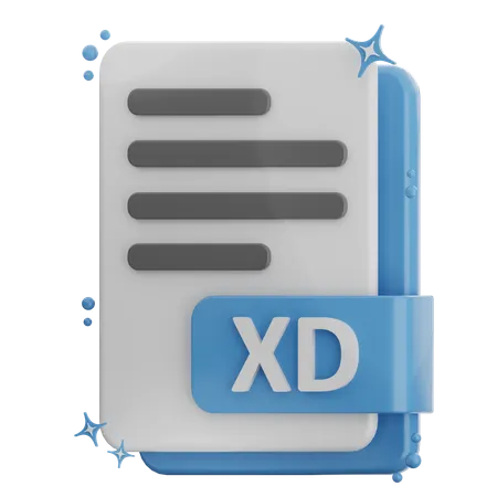 Xd FILE  3D Icon